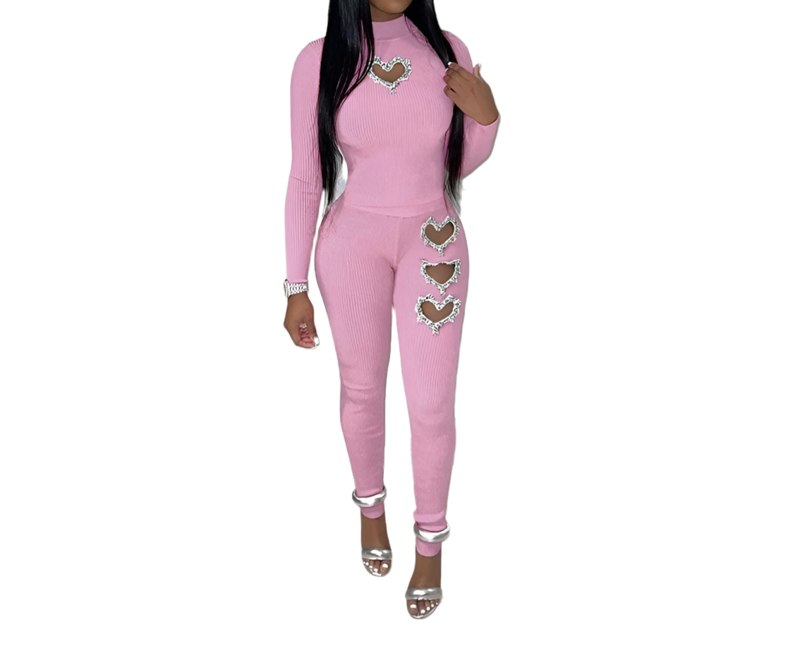 Love 2 piece set long pants - Youmibeautystore