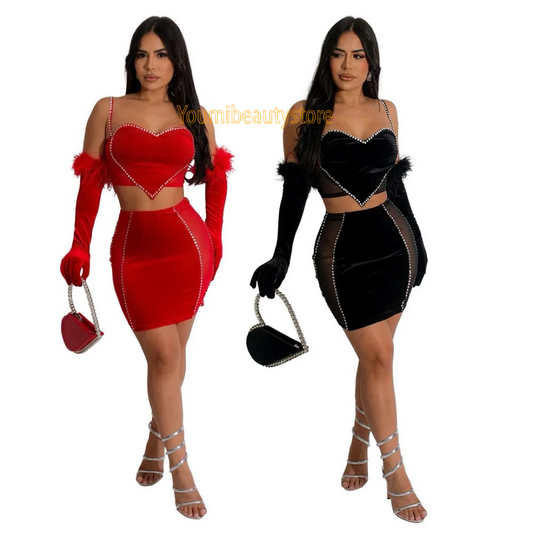 Valentina 2 piece set - Youmibeautystore