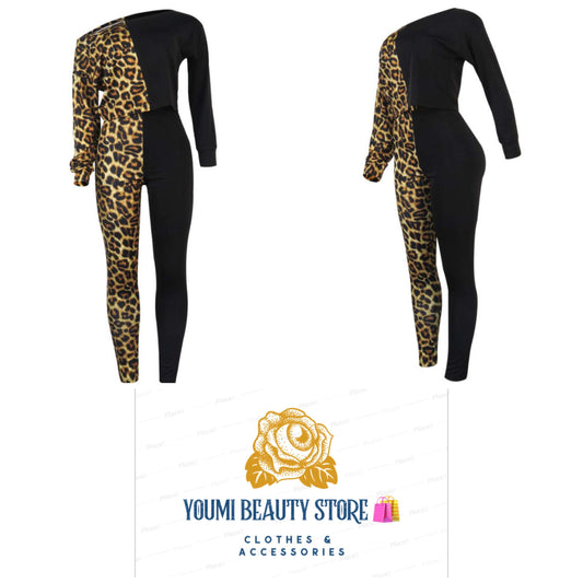 Leopard Love 2 piece set - Youmibeautystore