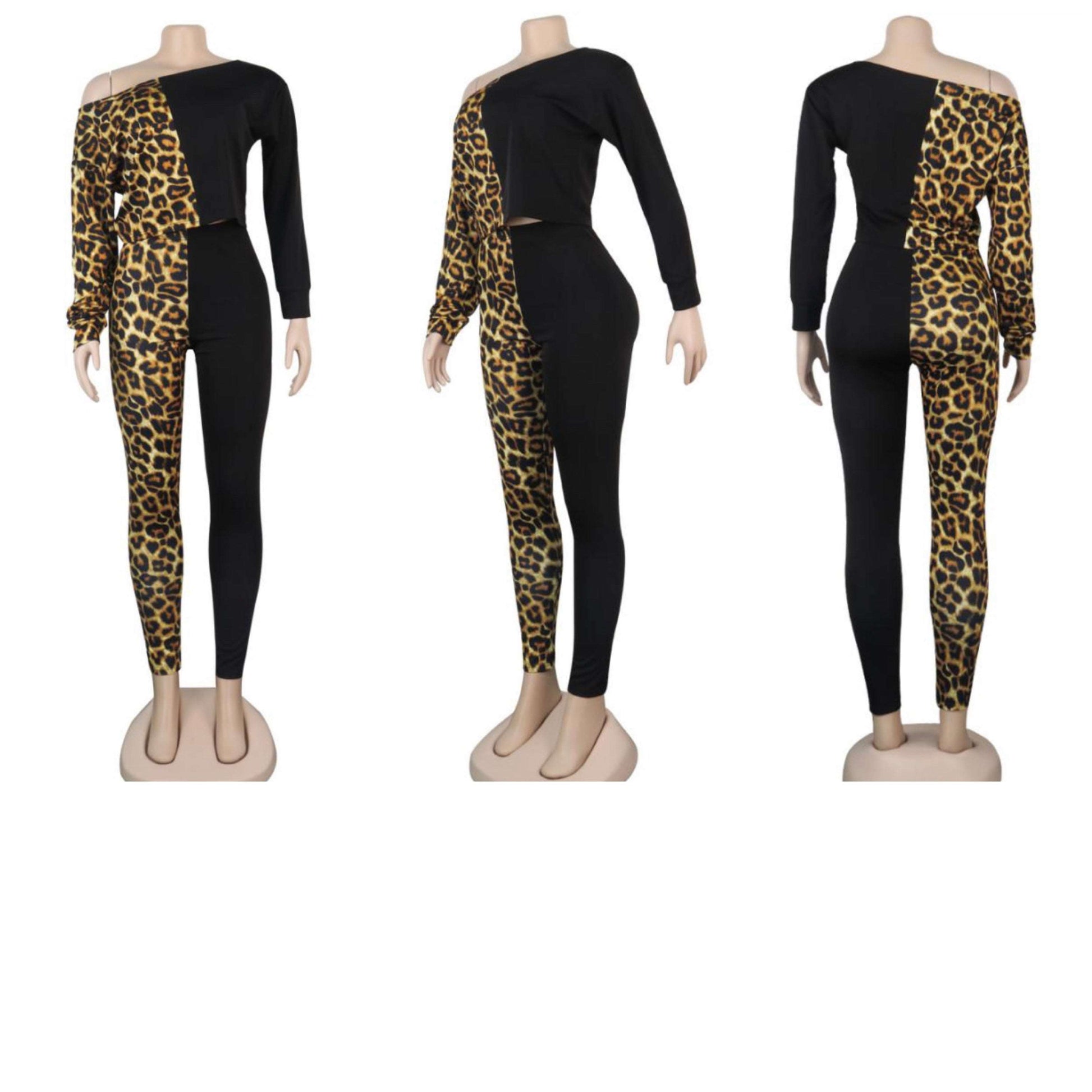 Leopard Love 2 piece set - Youmibeautystore