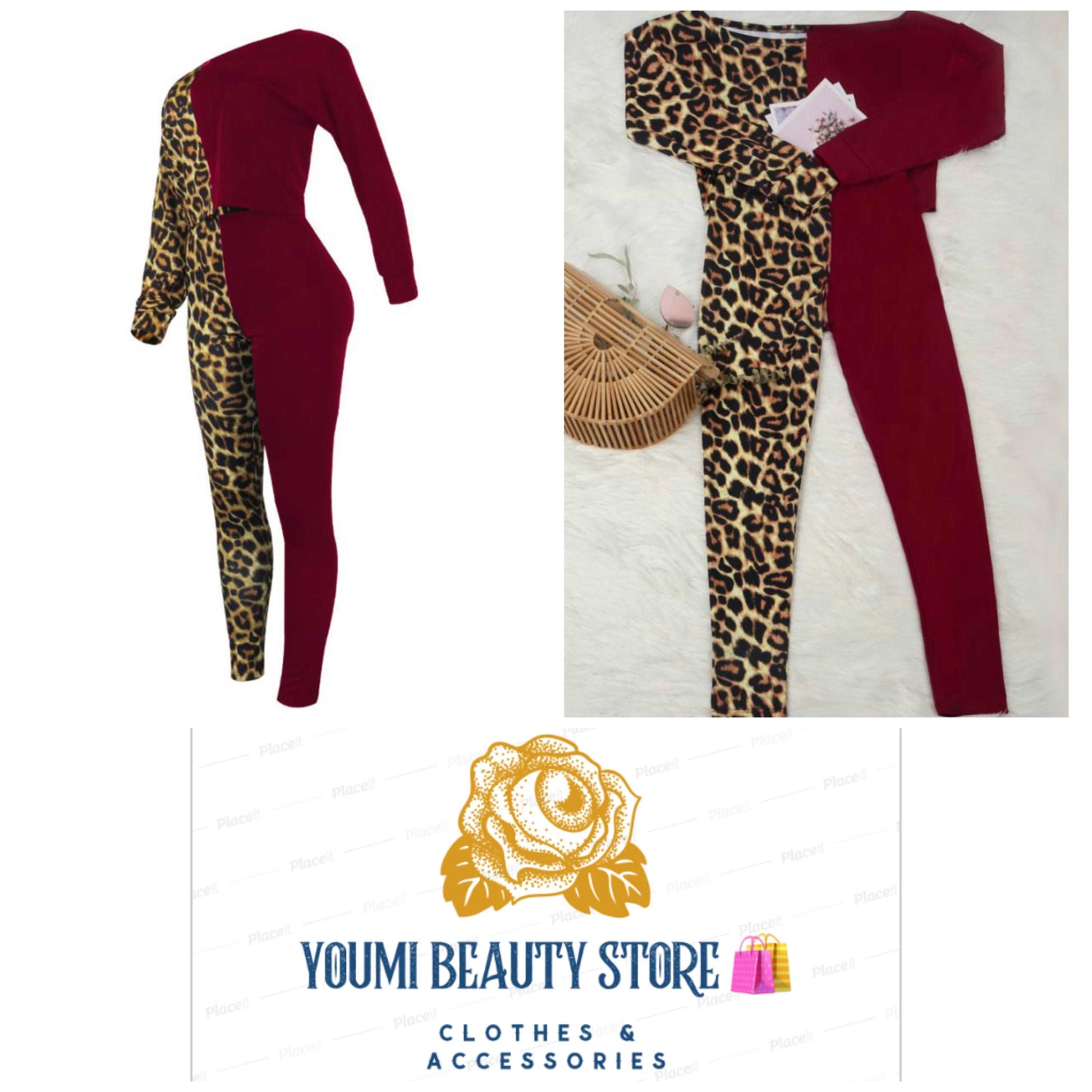 Leopard Love 2 piece set - Youmibeautystore