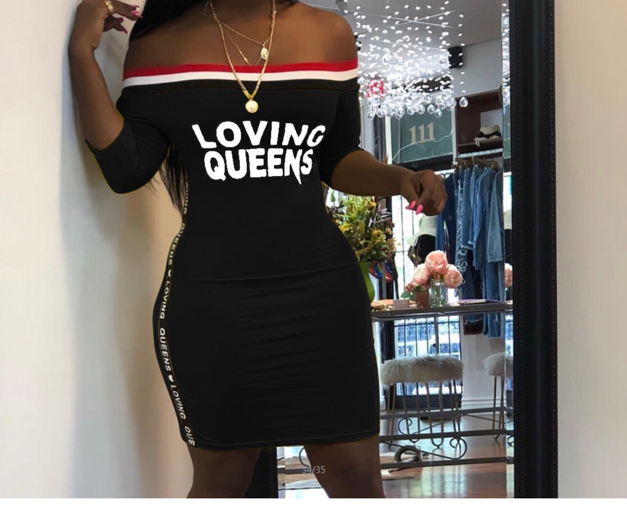 QUEEN LOVER DRESS - Youmibeautystore