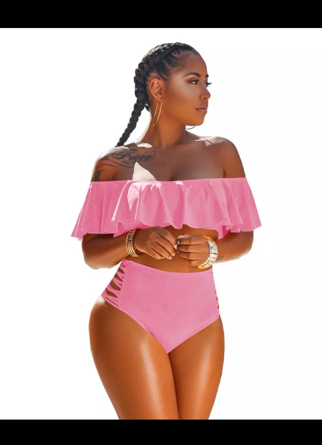 Bra and pants two piece set swimsuit beachwear - Youmibeautystore